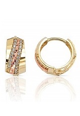 superb gold hypoallergenic children huggie earrings
